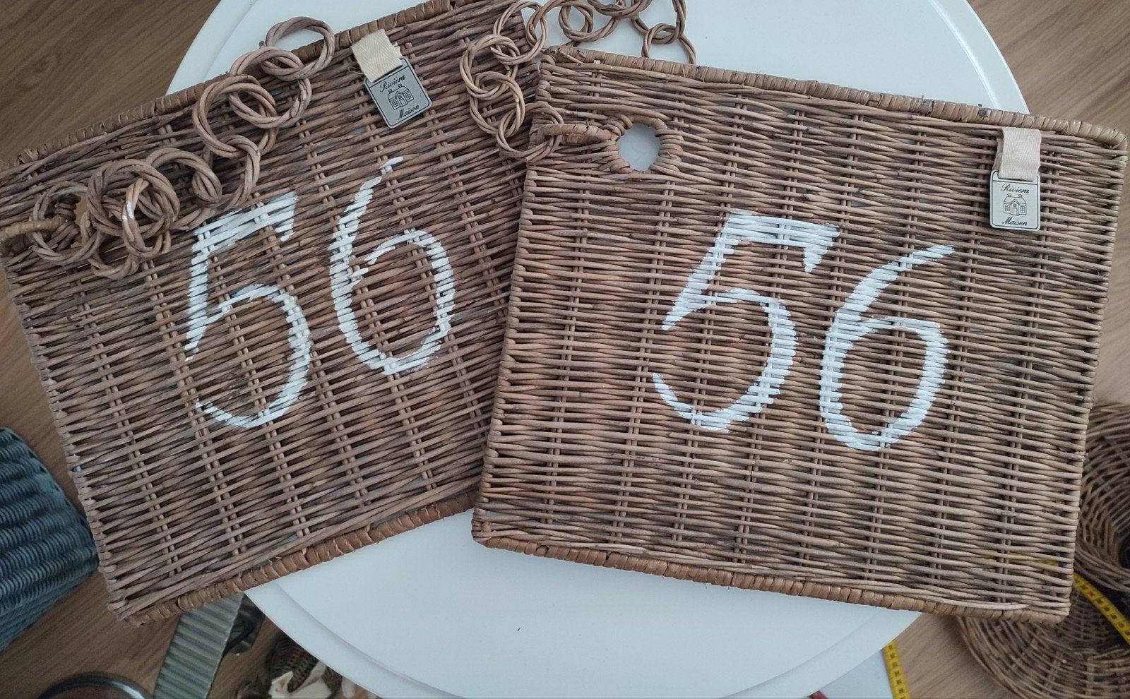 Set van 2 Rivièra Maison placemats, Huis en Inrichting, Ophalen of Verzenden, Zo goed als nieuw