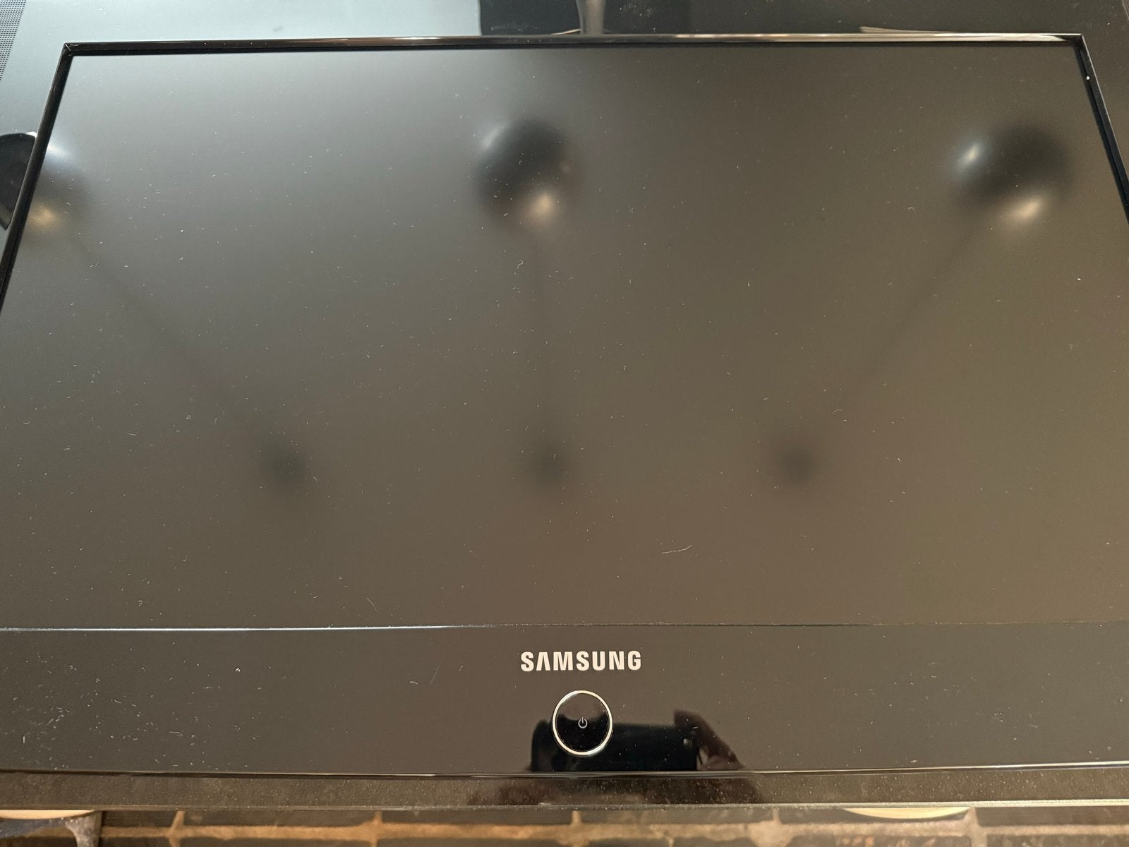 Samsung 32 inch LCD TV met muurbeugel en afstandsbediening, Ophalen, Gebruikt, 80 tot 100 cm, Samsung