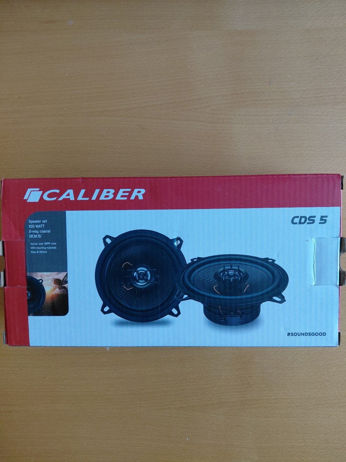 Caliber CDS 5 130mm coaxiale speakers, Ophalen of Verzenden, Nieuw