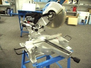 Afkort-trek 340 mm dubbelverstek widiablad 25430 60T laser, Ophalen of Verzenden, Zo goed als nieuw, Afkortzaag, 30 tot 70 mm