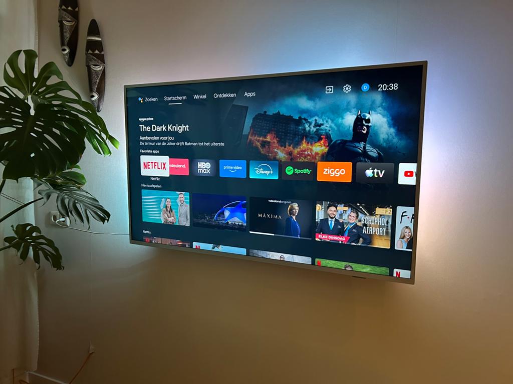 Philips smart-tv 55 inch ambilight, Audio, Tv en Foto, Televisies, Philips, 50 Hz, Ophalen of Verzenden, 100 cm of meer