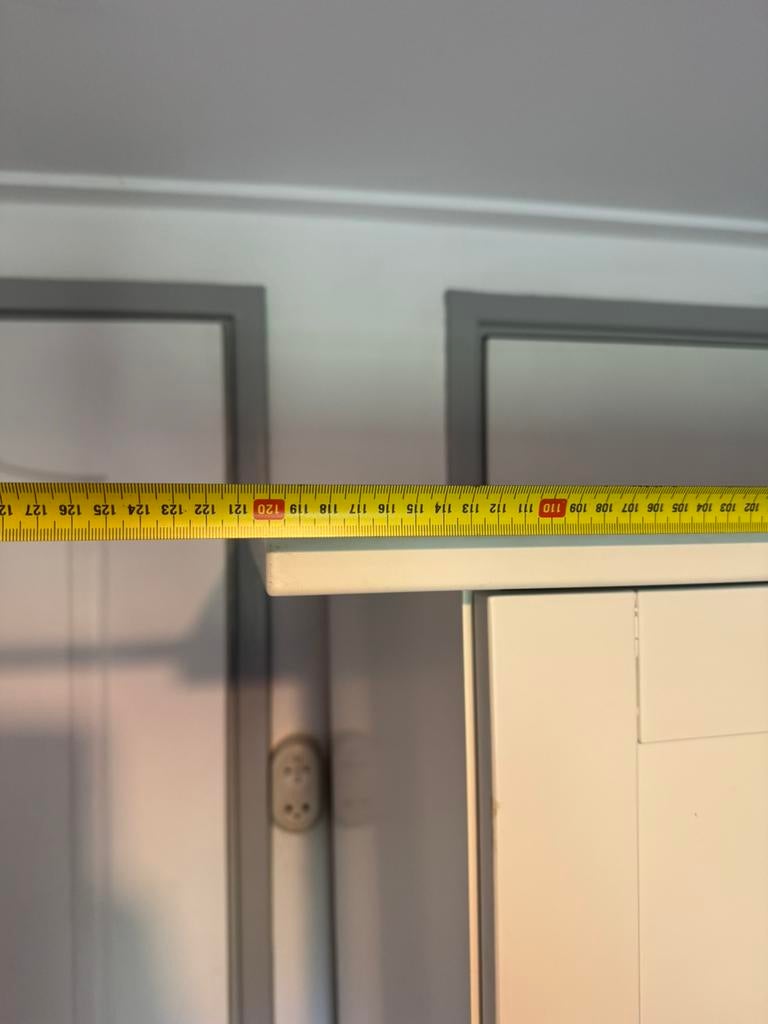 Kledingkast kinderen, Huis en Inrichting, Gebruikt, Overige materialen, 100 tot 150 cm, Wit