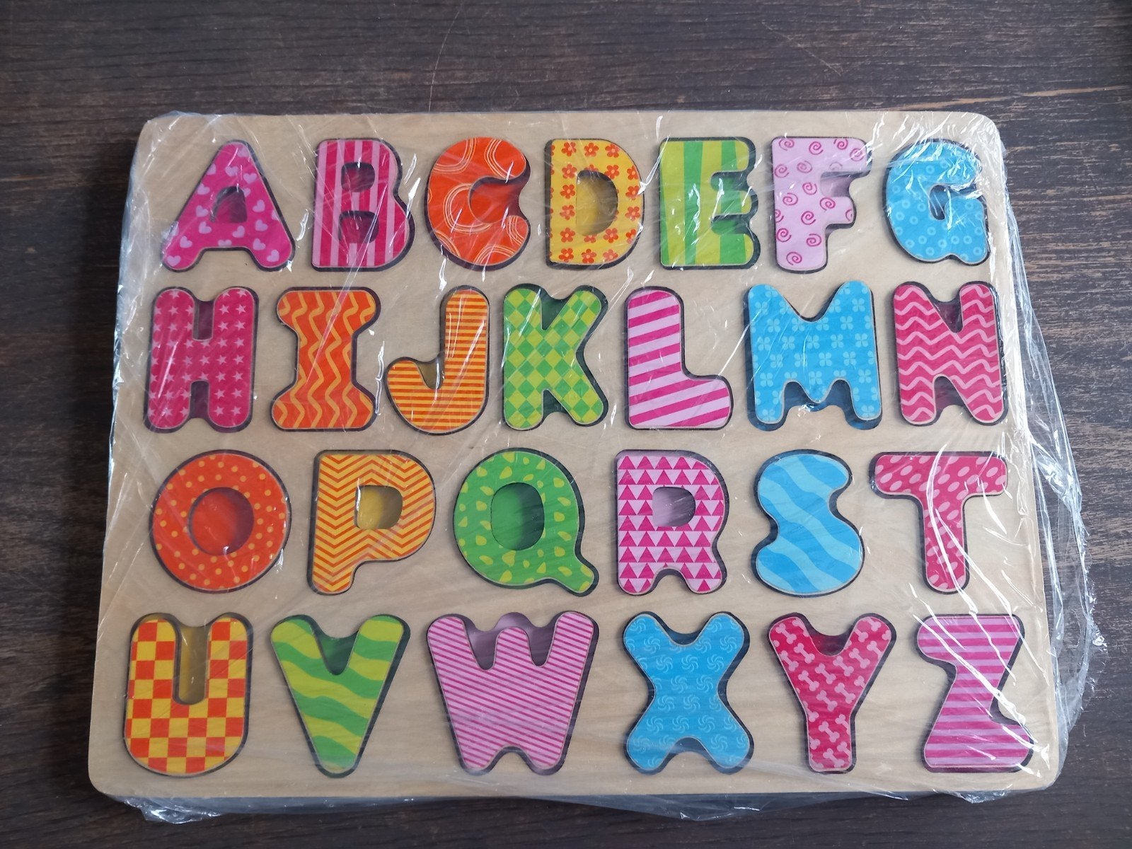 Puzzel alfabet, Ophalen of Verzenden, Meer dan 50 stukjes