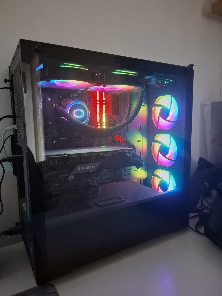 Game Setup RTX 2070 SUPER, Ryzen 5 3600, 170Hz, G25 Race Set, Zo goed als nieuw, Gaming, SSD, Onbekend