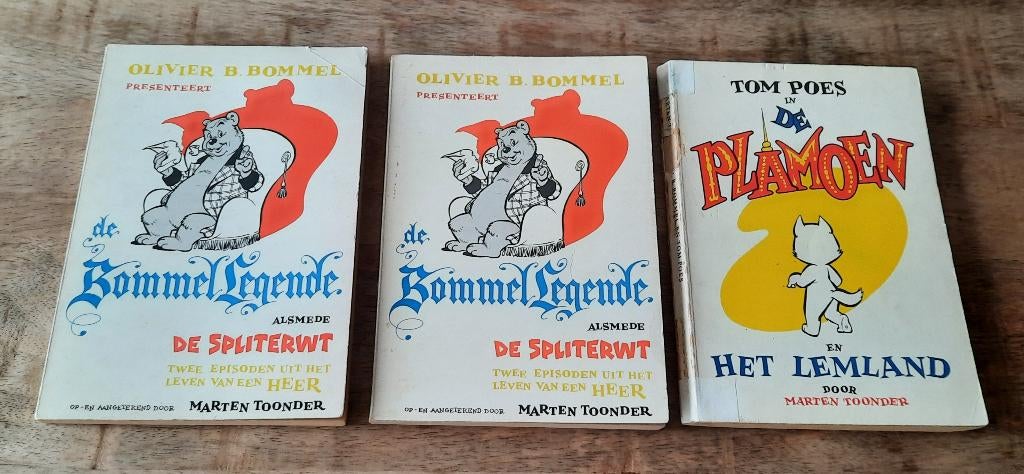 De Bommel Legende, Boeken, Stripboeken, Gelezen, Marten Toonder, Ophalen of Verzenden, Meerdere stripboeken