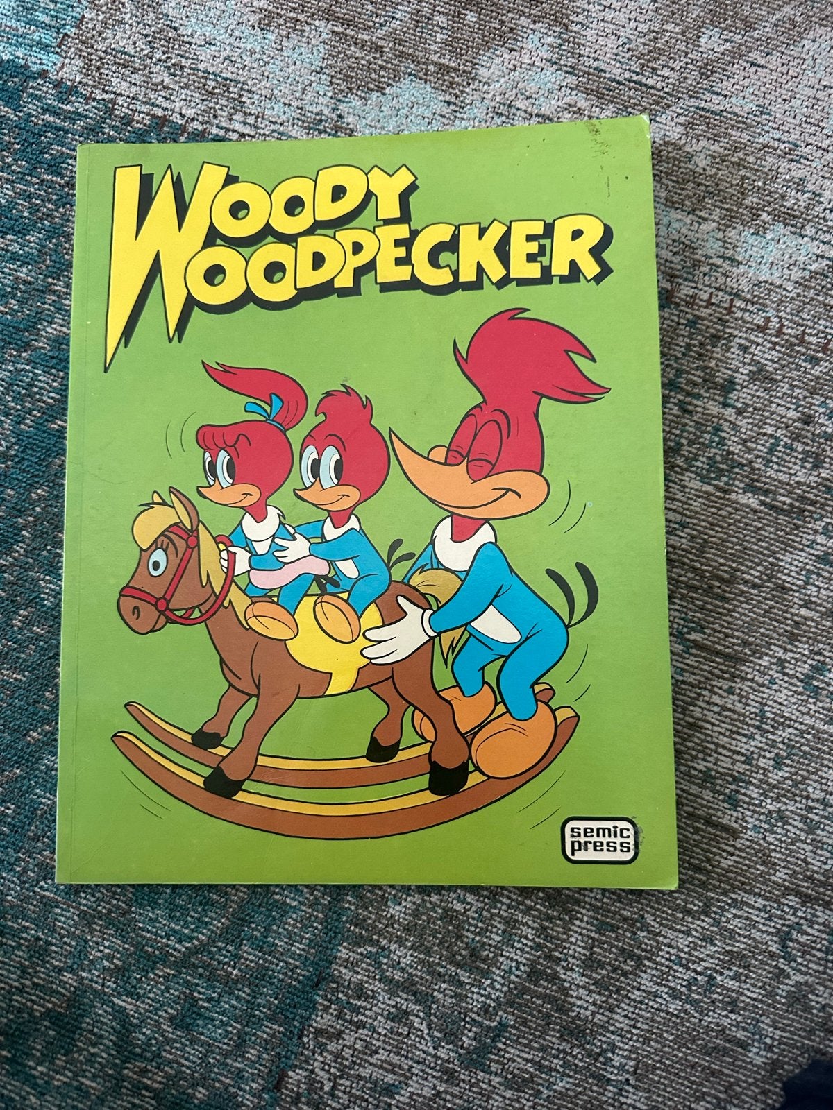 Woody Woodpecker & Biggles - Het Sargasso-Mysterie, Boeken, Eén stripboek, Ophalen of Verzenden, Zo goed als nieuw