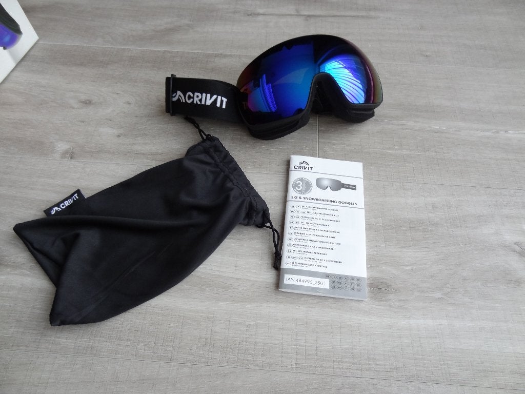 NIEUW! Crivit Skibril Zwart >Snelle Verzending!<, Overige merken, Overige typen, Nieuw, Ophalen of Verzenden