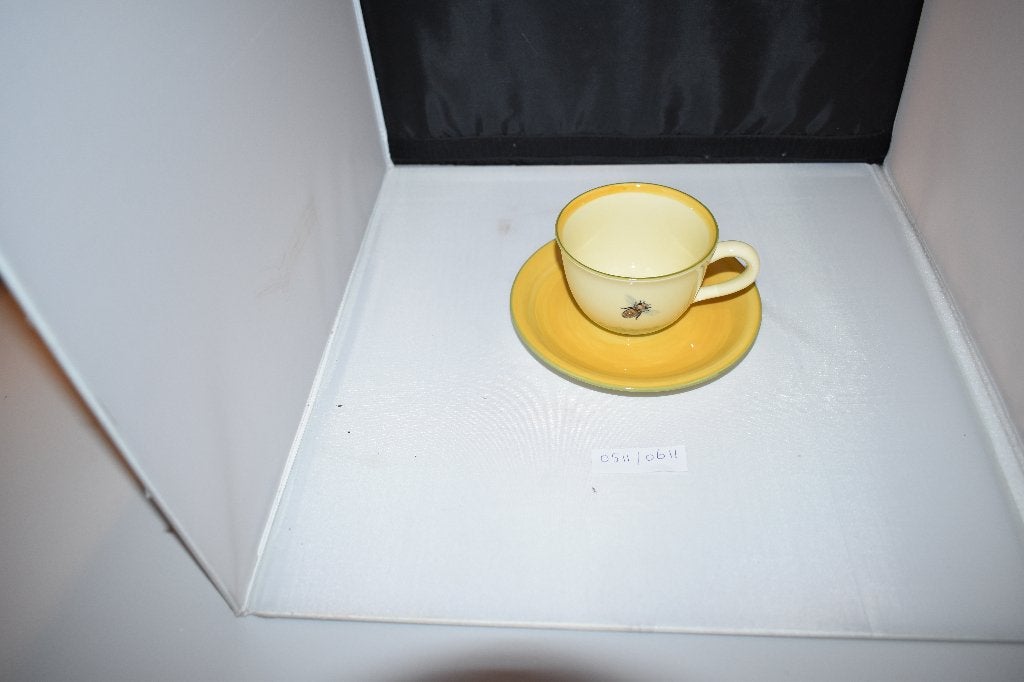 Cappuccino Kop en schotels Bijenland servies, Overige materialen, Overige merken, Nieuw, Infdo@detagrijn.com
