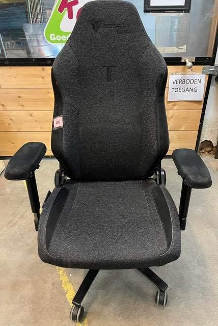 Secretlab TITAN Gaming Chair Stoffen Bureaustoel Zwart/Grijs, Huis en Inrichting, Bureaustoelen, Ophalen, Ergonomisch, Gebruikt