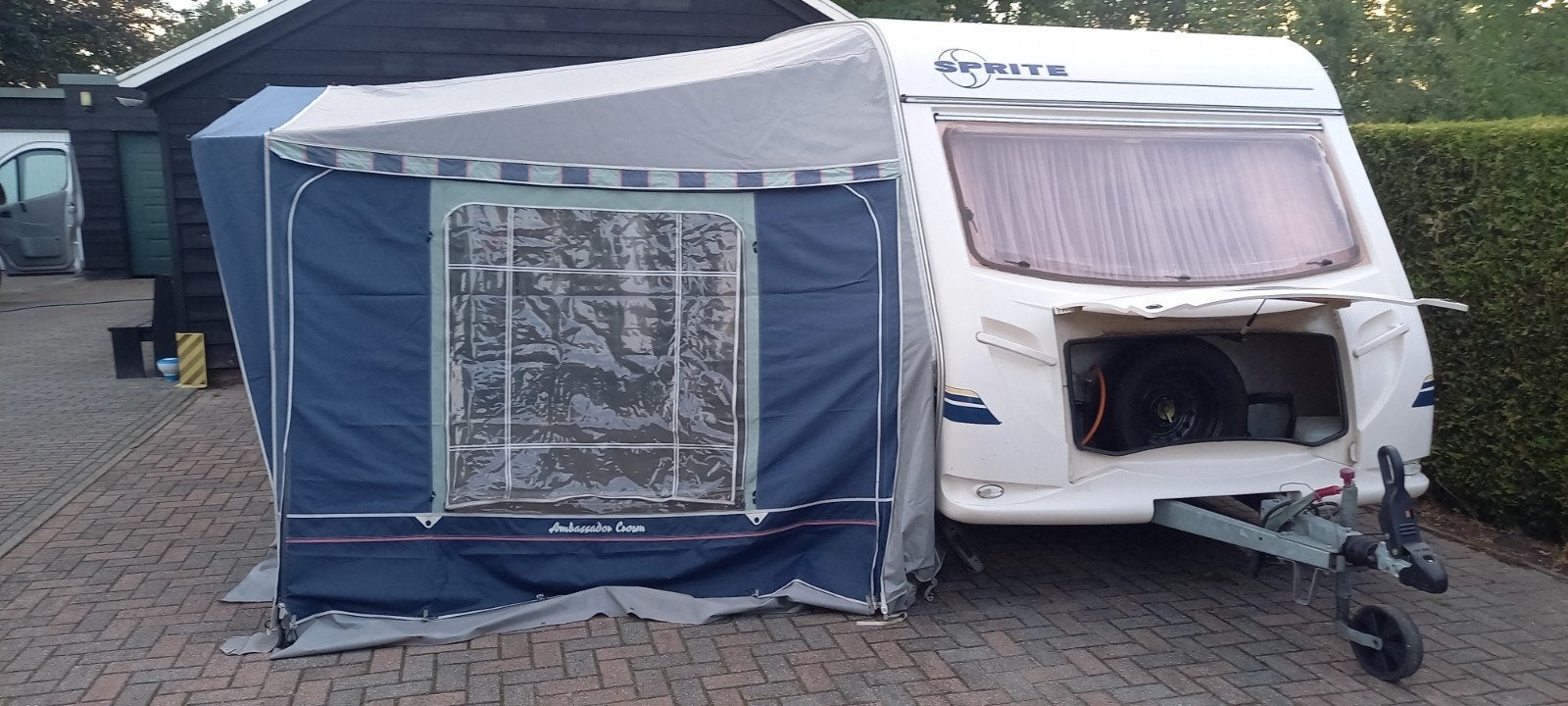 Voortent isabella  compleet  omloop 814 diep 2500, Caravans en Kamperen, Ophalen of Verzenden, Gebruikt