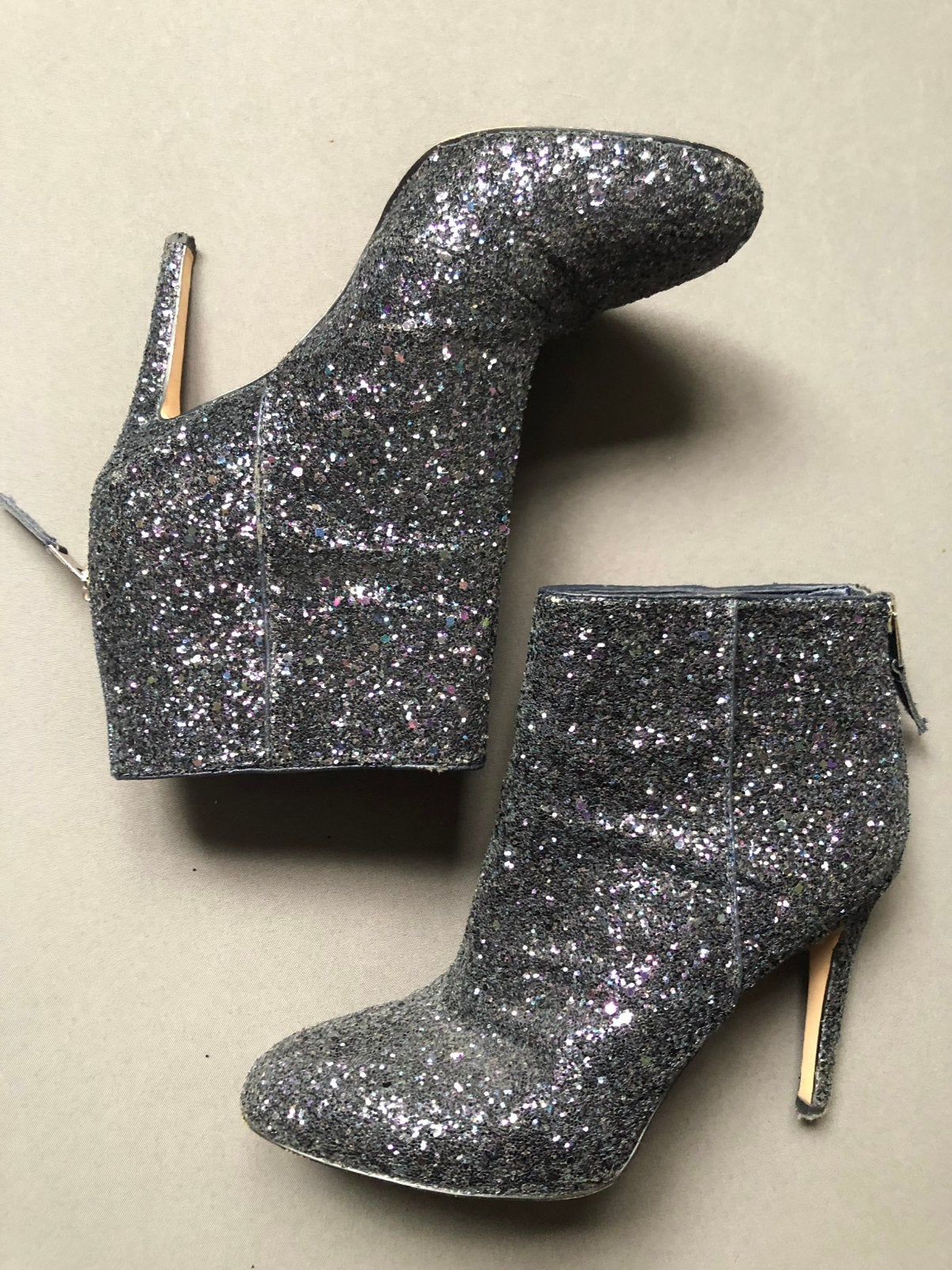 Sam Edelman laarsjes glitters 38,5, Ophalen of Verzenden, Zo goed als nieuw, Overige kleuren
