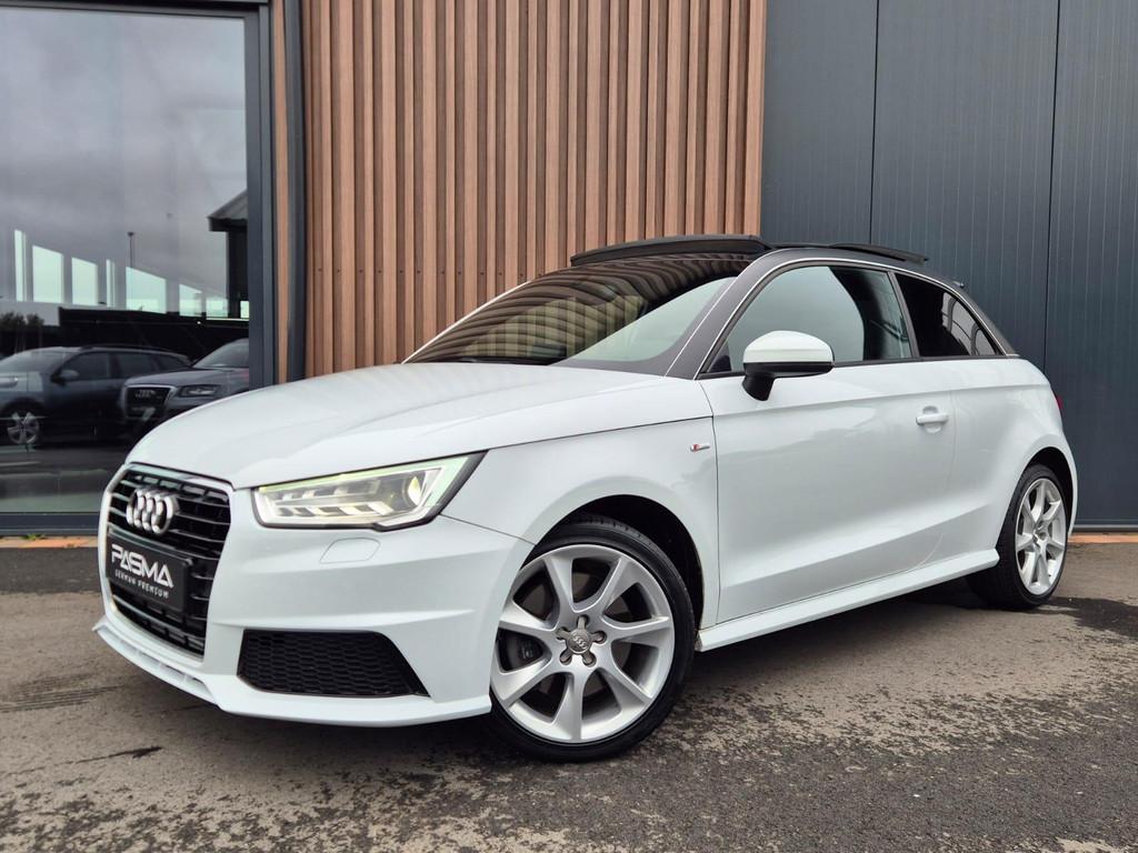 Audi A1 Sportback 1.8 TFSI 192pk S-Line | Automaat | Pano |, Auto's, Euro 6, 4 stoelen, Wit, Elektrische ramen