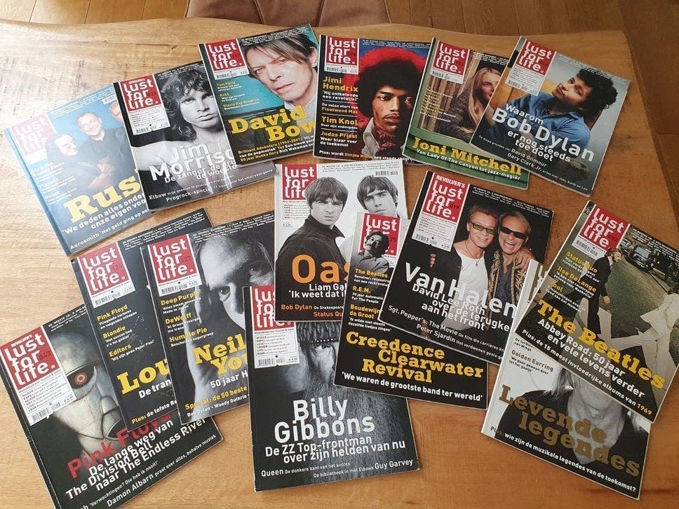 Lust for Life muziektijdschrift, Boeken, Ophalen, Muziek, Film of Tv