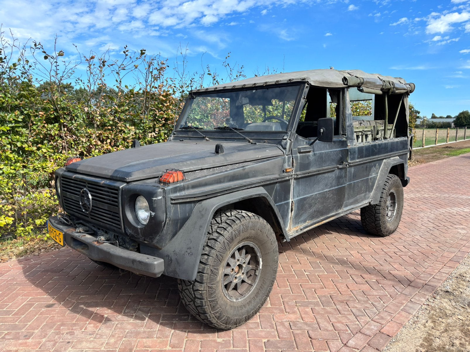 Mercedes-Benz G klasse 300 td wegenbelastingvrij, Auto's, 745 kg, Zwart, Bedrijf, 9 stoelen
