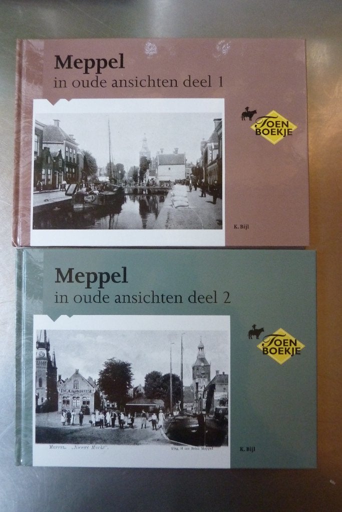 Meppel in oude ansichten deel 1 & 2 - K. Bijl, Ophalen of Verzenden, Zo goed als nieuw