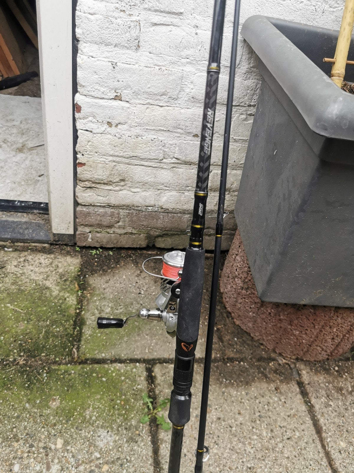 Savage Gear hengel met Daiwa molen, Watersport en Boten, Ophalen