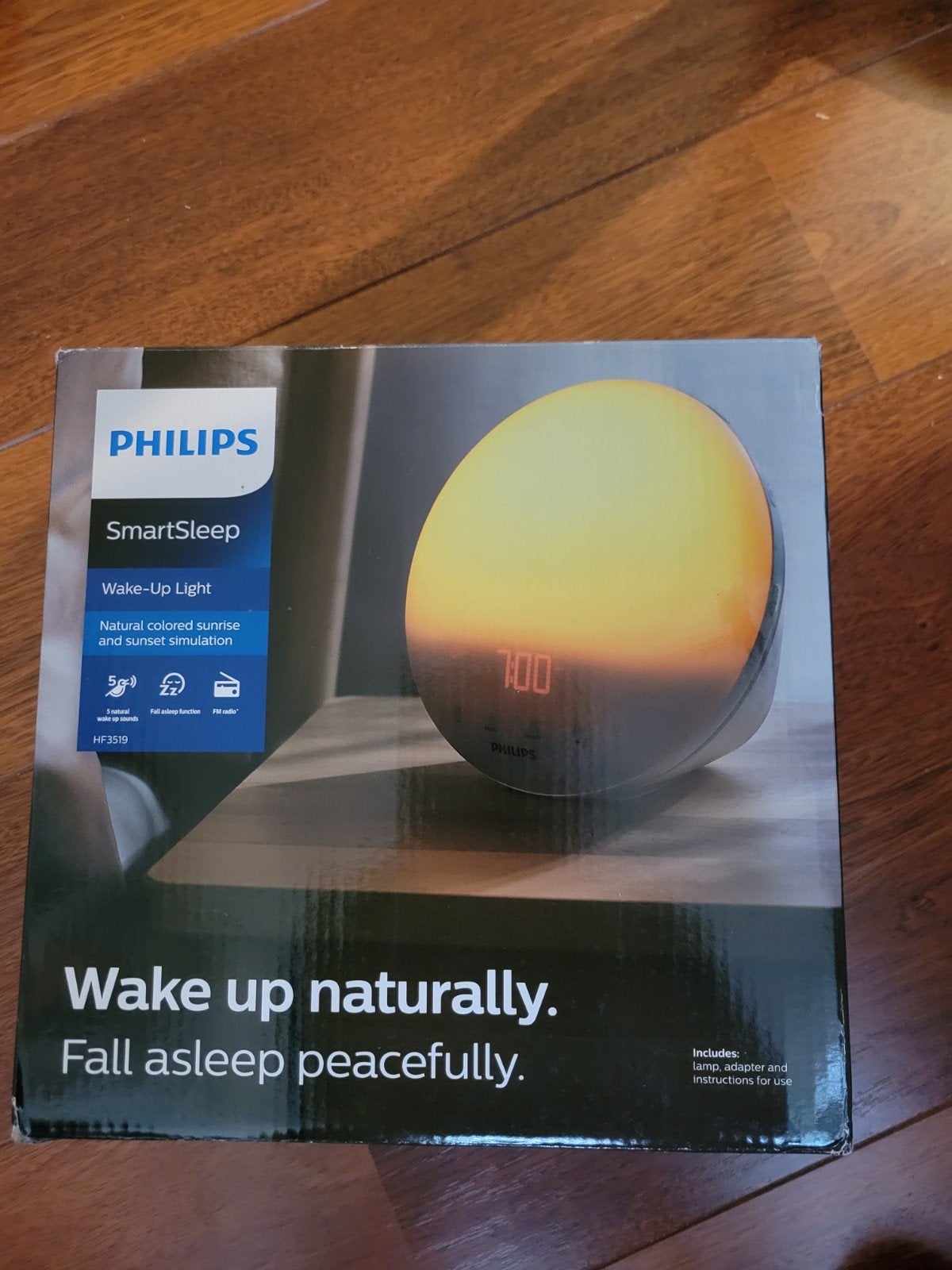 Philips SmartSleep Wake-up Light HF3519 - Nieuw in doos, Witgoed en Apparatuur, Wekkers, Ophalen of Verzenden, Nieuw