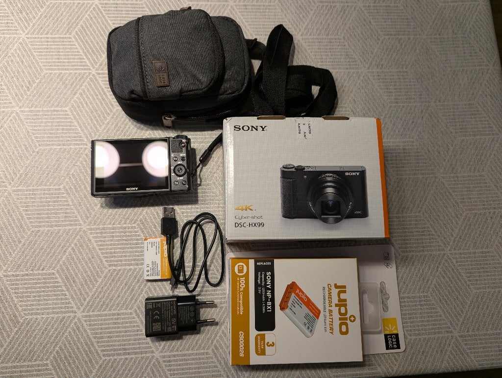 Sony Cyber-shot DSC-HX99 Zwart te koop, 18 Megapixel, Compact, Ophalen of Verzenden, Zo goed als nieuw