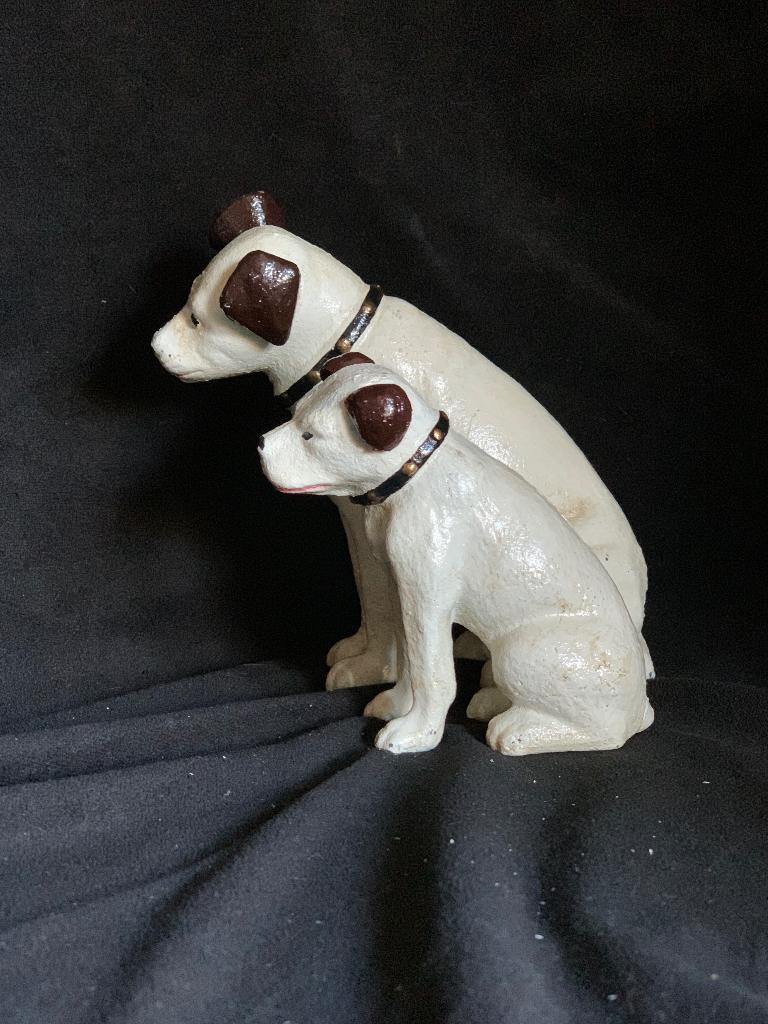 Spaarpot.Nipper hondjes., Verzamelen, Ophalen of Verzenden, Zo goed als nieuw, Metaal of Blik, Dier