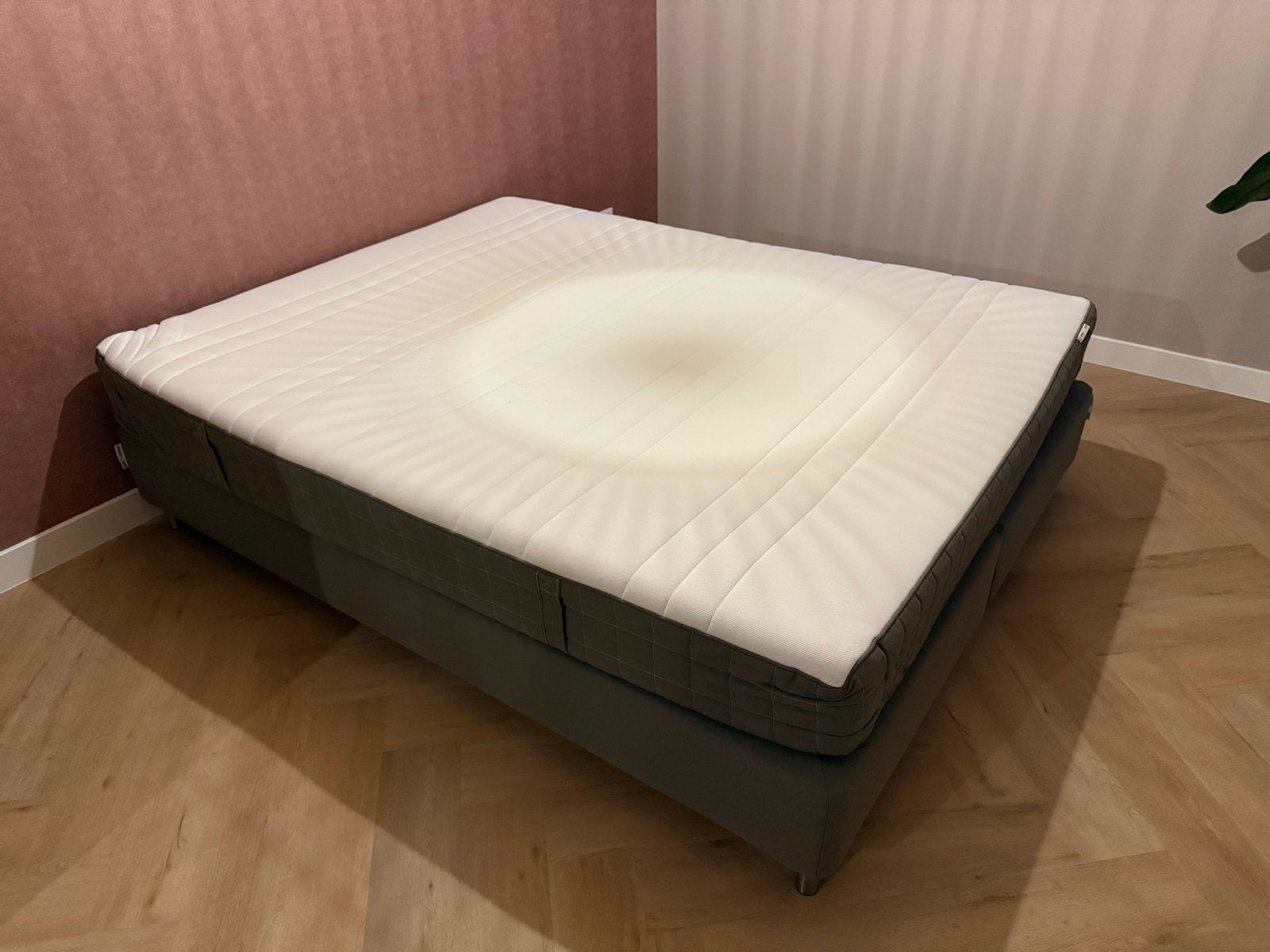 Matrasbodem & matras 160x200cm, Ophalen, Gebruikt, Tweepersoons, Matras