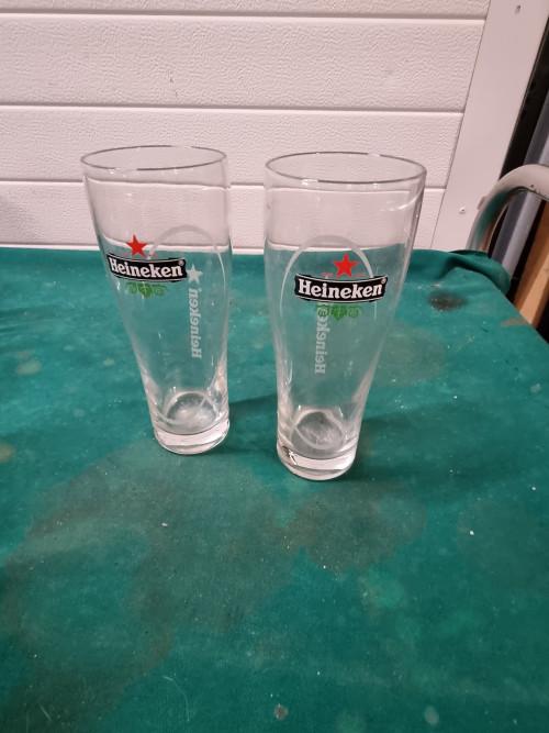 bierglazen heineken vintage, Verzamelen, Glas en Borrelglaasjes, Ophalen of Verzenden, 'T Olde Gre-j, Info@toldegrej.nl, Endepoelstraat 20f Didam