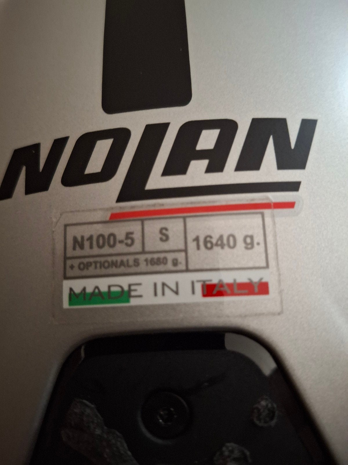 Nolan N100-5 Systeemhelm - Maat S - Flat Silver, Systeemhelm, Nolan, Ophalen of Verzenden, S