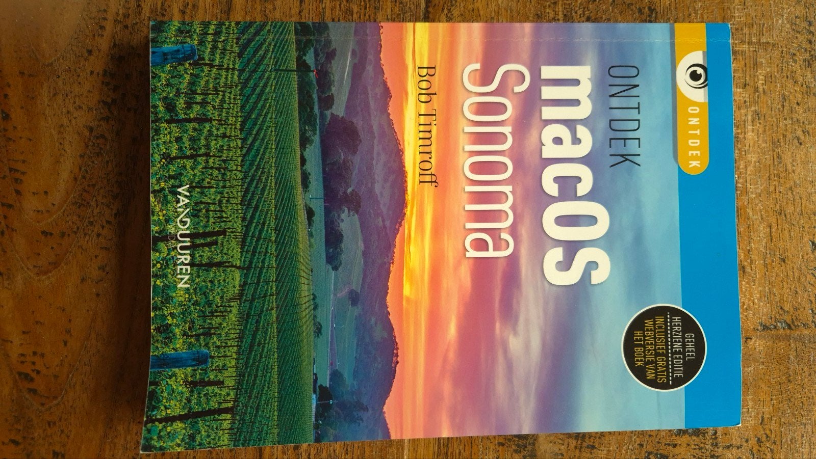 Ontdek macOS Sonoma - Bob Timroff, Boeken, Informatica en Computer, Ophalen, Zo goed als nieuw, Besturingssystemen, Bob Timroff