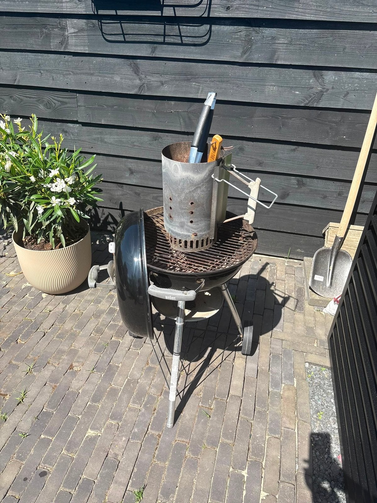 Te koop prima Weber BBQ, Ophalen, Zo goed als nieuw
