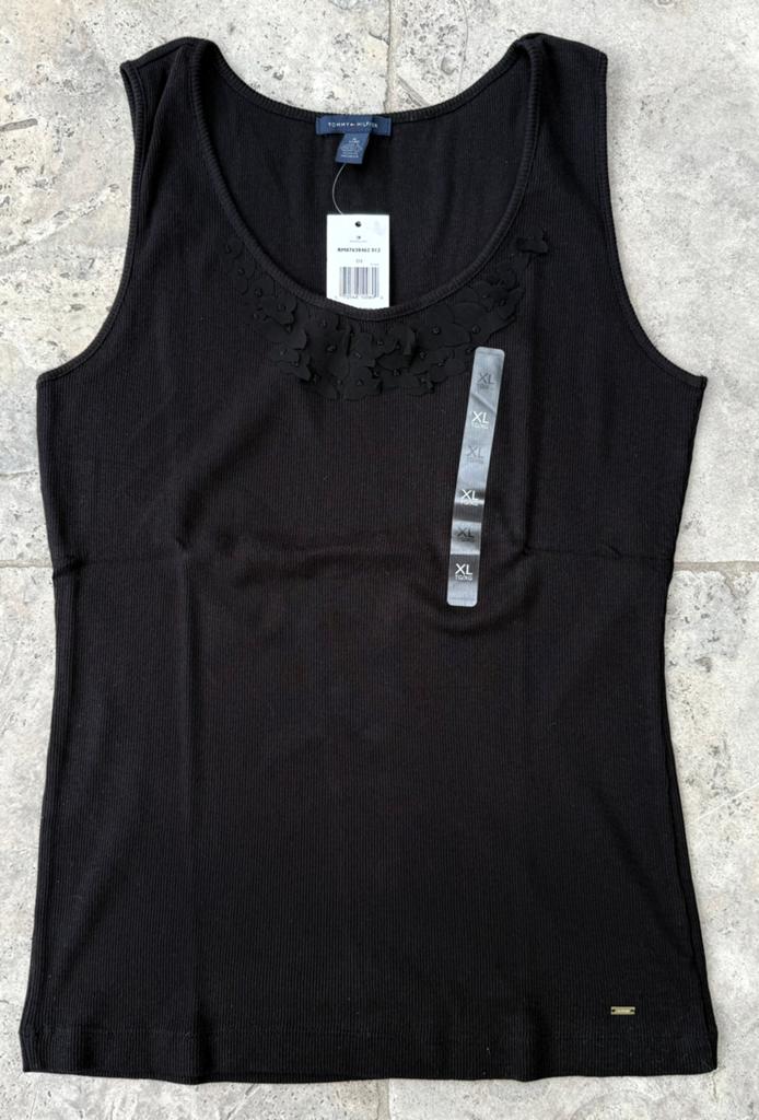 NIEUW Tommy Hilfiger dames top tanktop zwart, Kleding | Dames, Zwart, Maat 42/44 (L), Nieuw, Ophalen of Verzenden
