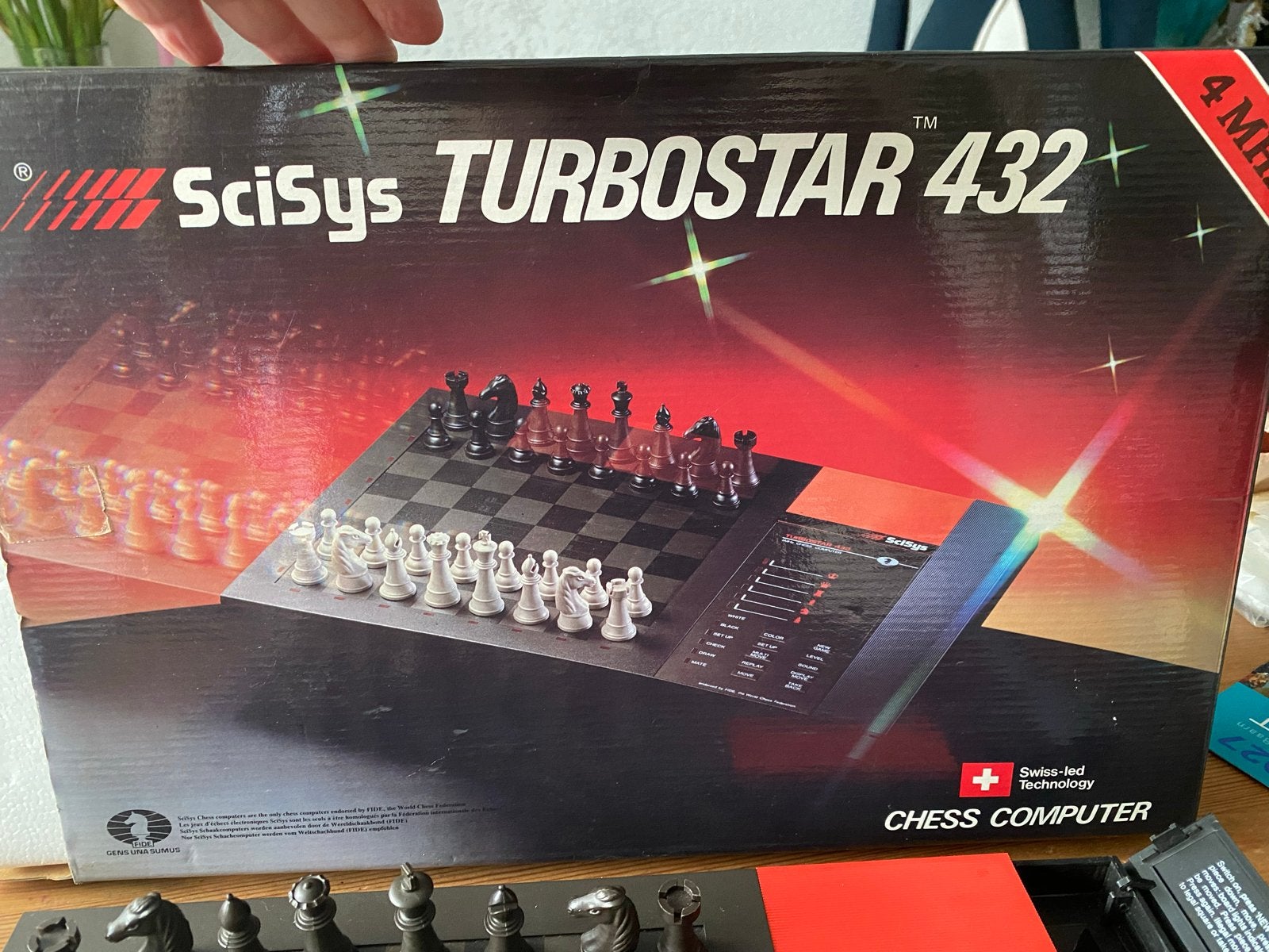SciSys Turbostar 432 Schaakcomputer - Zo goed als nieuw, Een of twee spelers, Ophalen, Gebruikt
