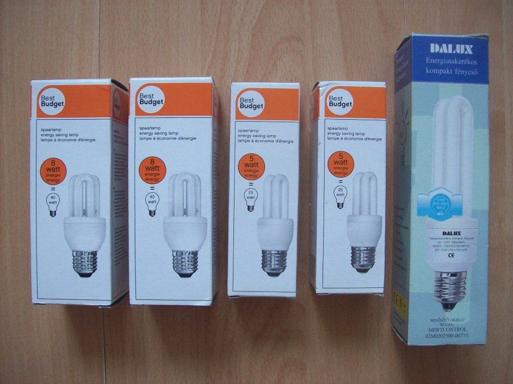 Spaarlamp 5x Best Budget Dalux 5/8/11 Watt E27/E14 fitting, Ophalen of Verzenden, Nieuw, Overige fittingen, Spaarlamp