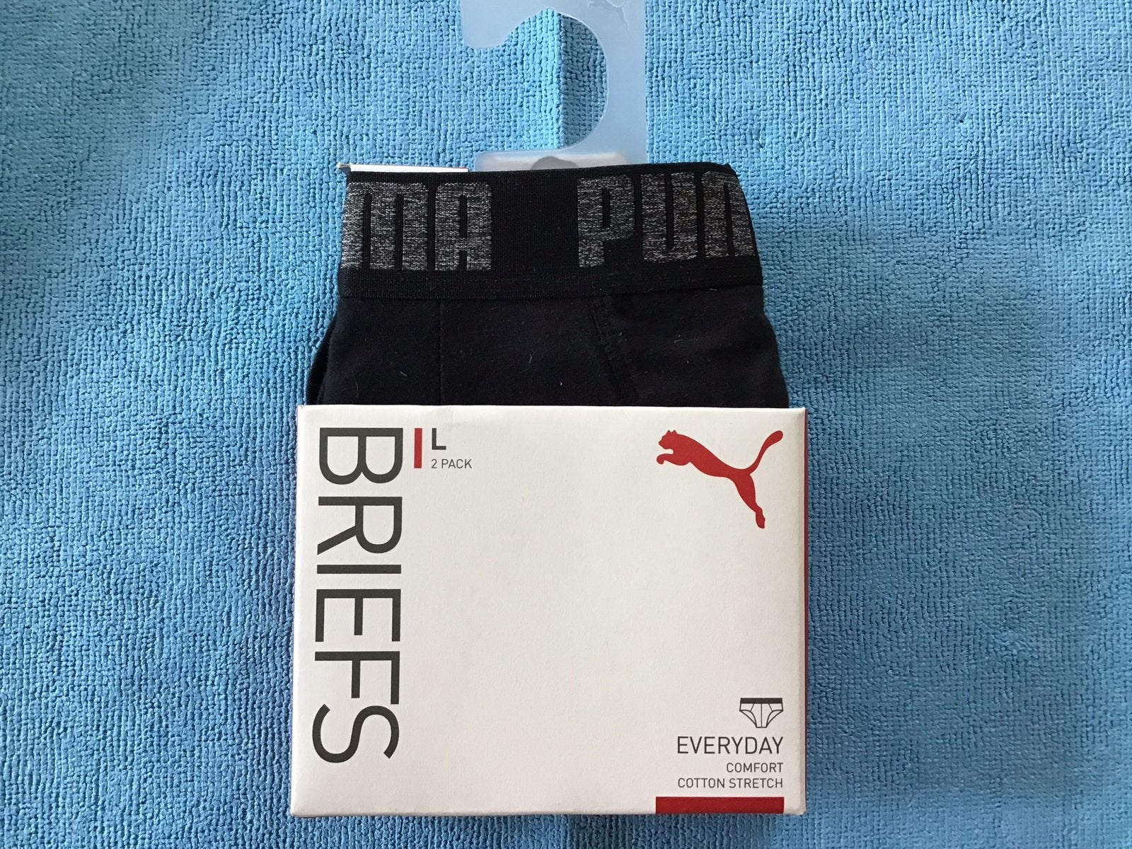 Herenslips Puma maat L, Ophalen of Verzenden, Zwart, Boxer