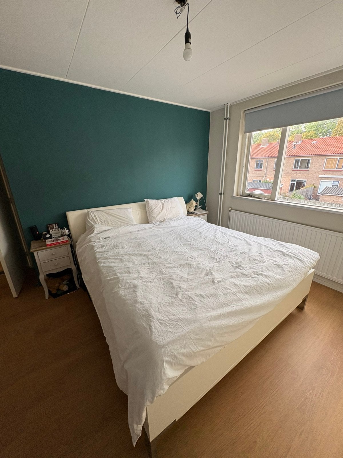 2 persoonsbed, Huis en Inrichting, Ophalen, Tweepersoons, Zo goed als nieuw, 180 cm