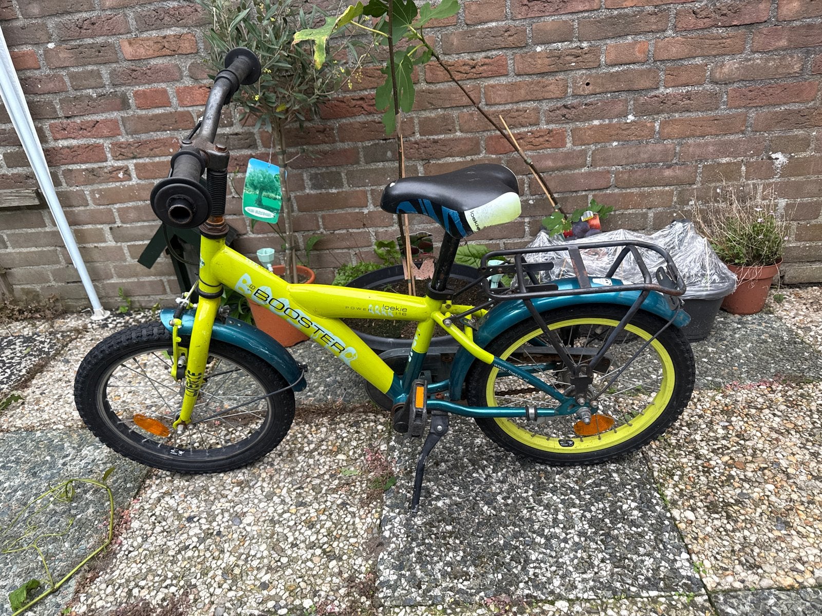 Kinderfiets 16 inch, Ophalen, Gebruikt, Terugtraprem, Minder dan 16 inch