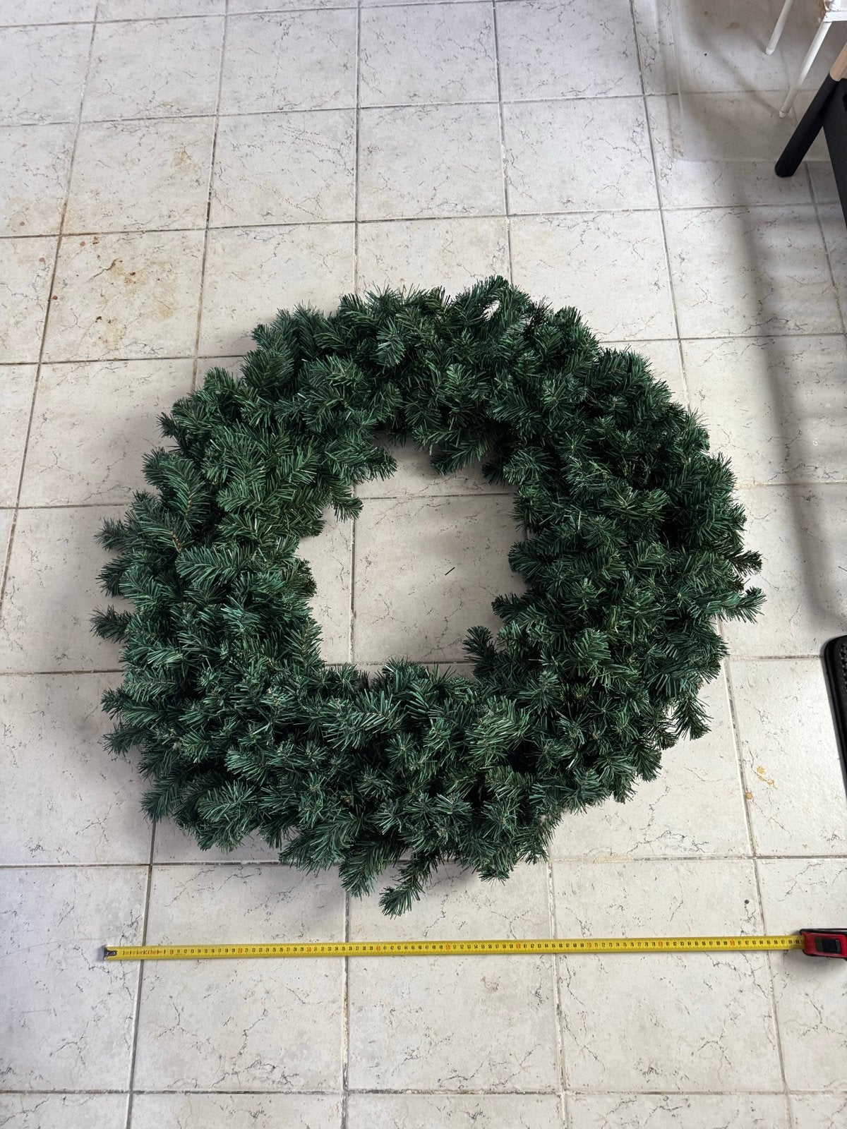 Kerst / decoratie krans groot, Ophalen of Verzenden, Zo goed als nieuw