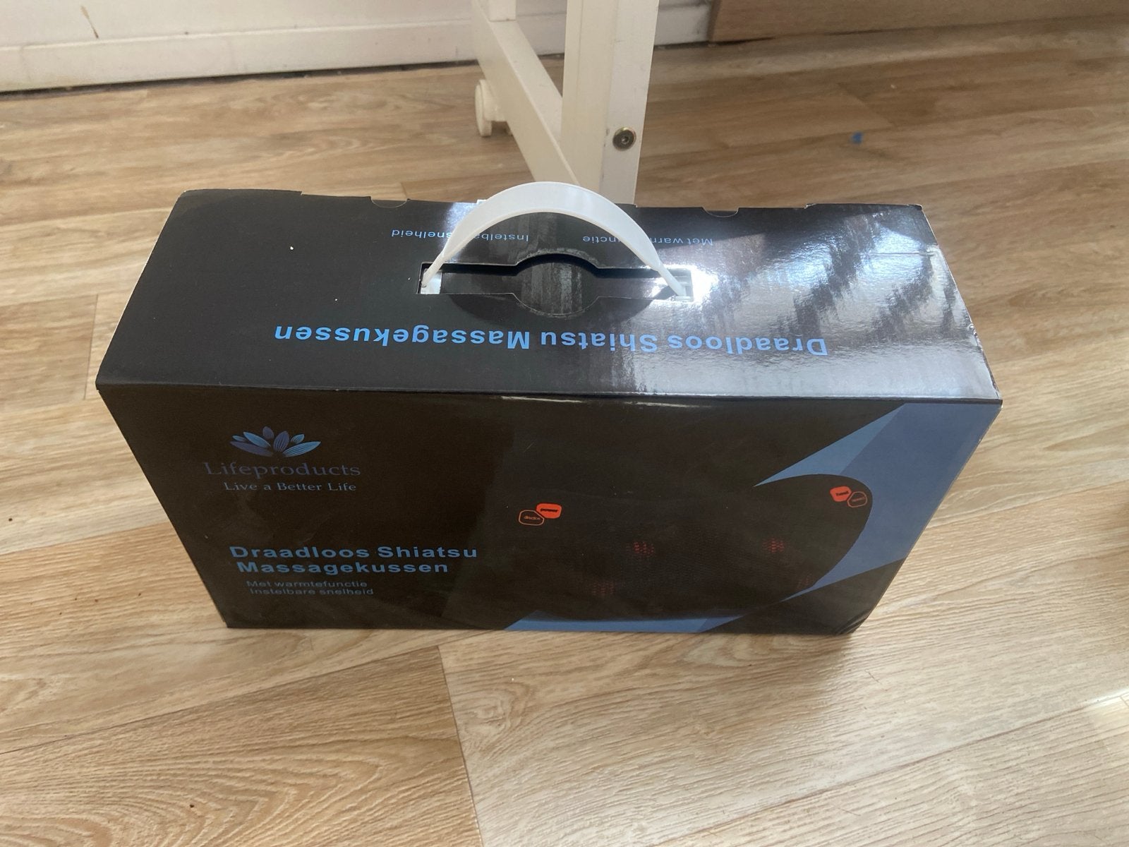 Defect - Draadloos Shiatsu Massagekussen - LifeProducts, Ophalen, Nieuw, Massagestoel of Kussen