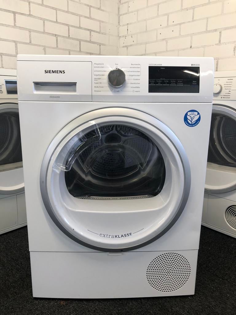 €349 A+++ 8kg warmtepomp droger Siemens iQ300 MET GARANTIE, Witgoed en Apparatuur, Wasdrogers, Ophalen, Minder dan 85 cm, Overige typen