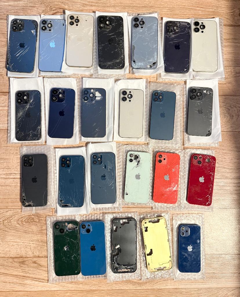Beschadigde iPhone behuzingen partij, Ophalen of Verzenden, Gebruikt, Overige typen