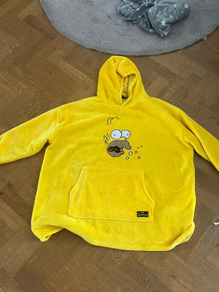 Gele The Simpsons Oversized Hoodie - Homer Simpson, Ophalen, Zo goed als nieuw, Maat 46/48 (XL) of groter, Geel