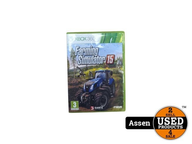 Farming Simulator 15 Xbox 360 Game, Xbox, Zo goed als nieuw, Support@xbox.com, One Microsoft Way
Redmond, WA 98052-6399