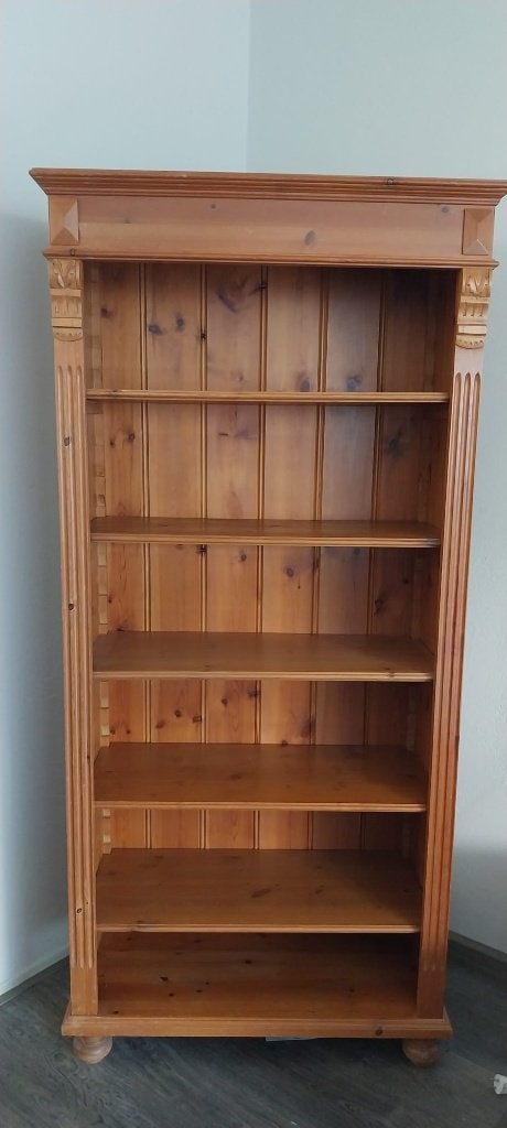 grenen boekenkast, Ophalen, Met plank(en), Gebruikt, Grenen