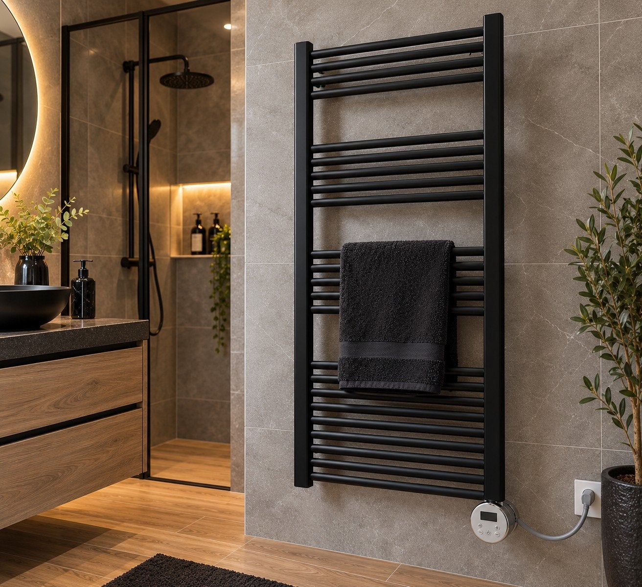 Nieuw in doos Sanicare Elektrische Radiator Plug &Play model, Radiator, Nieuw, Minder dan 60 cm, Ophalen of Verzenden