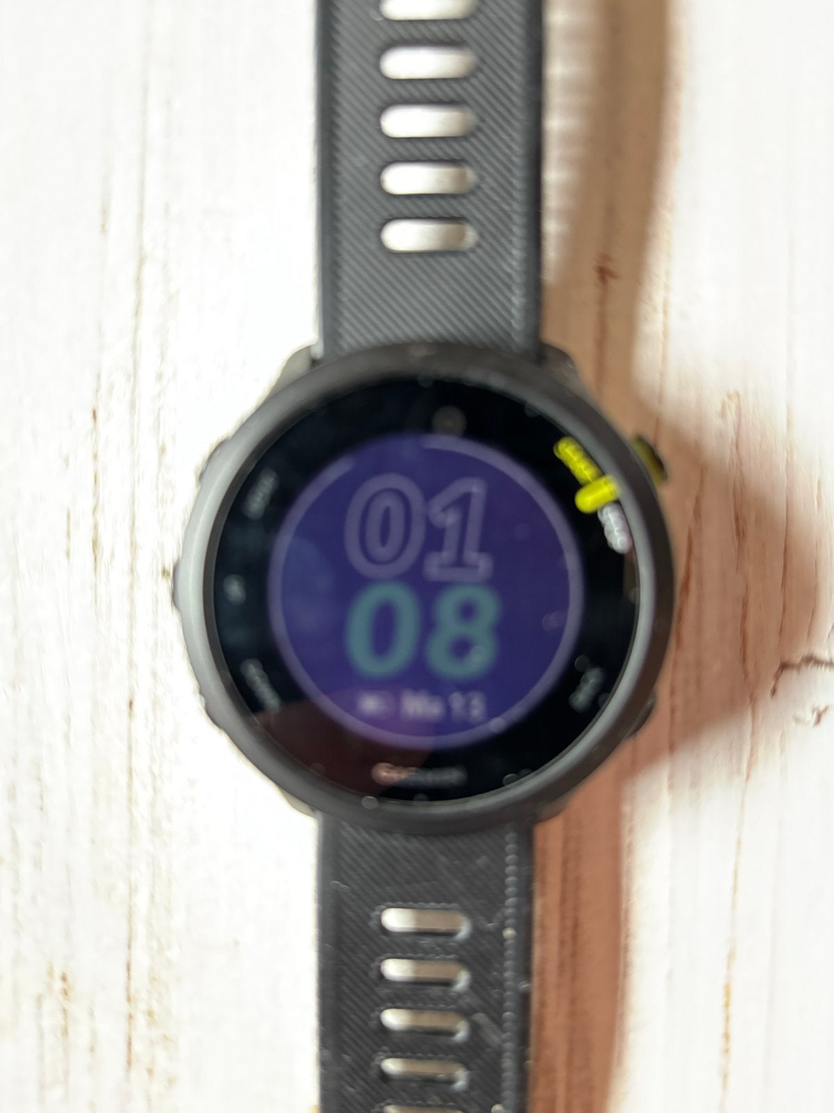 Garmin Forerunner 55 sporthorloge - Zo goed als nieuw, Ophalen of Verzenden, GPS, Zo goed als nieuw, Zwart