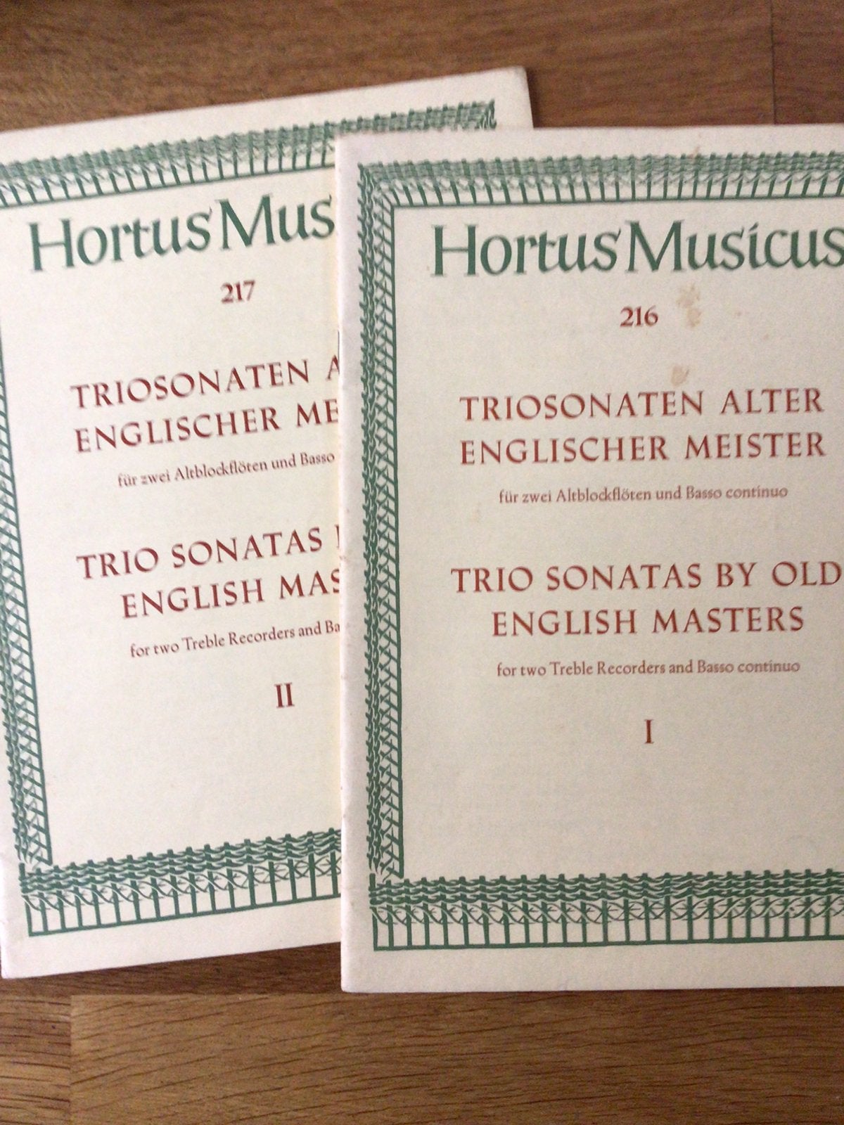 Sonaten oude engelse muziek voor 2 altblokfluiten en bas, Gebruikt, Klassiek, Ophalen of Verzenden, Thema