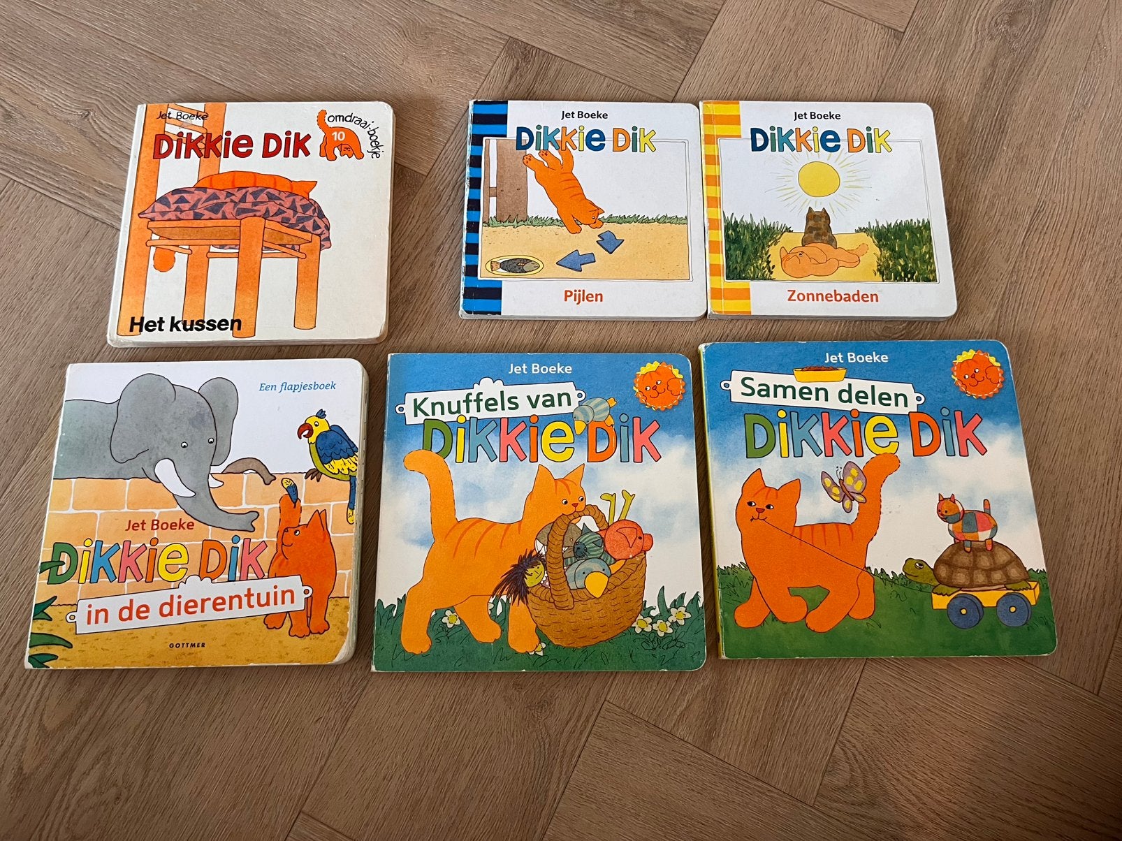 Boeken Dikkie Dik, Ophalen, Gelezen