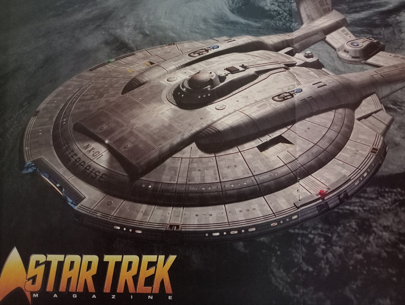 Star Trek dubbelzijdige poster, Verzamelen, Ophalen of Verzenden, Zo goed als nieuw, A1 t/m A3, Film en Tv