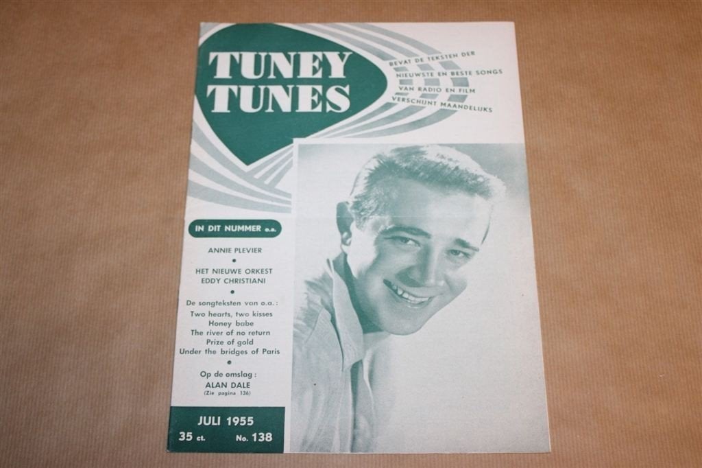 Tuney Tunes - No. 138 - Juli 1955, Ophalen of Verzenden, 1940 tot 1960, Knipsel(s)