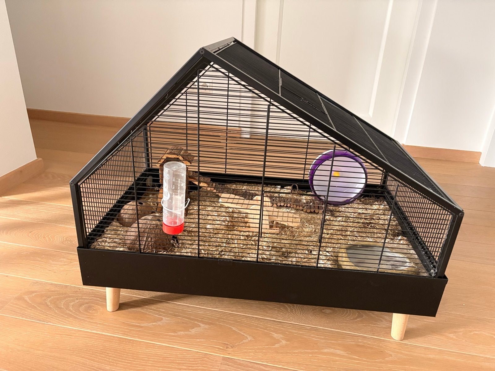 Hamster kooi, Ophalen