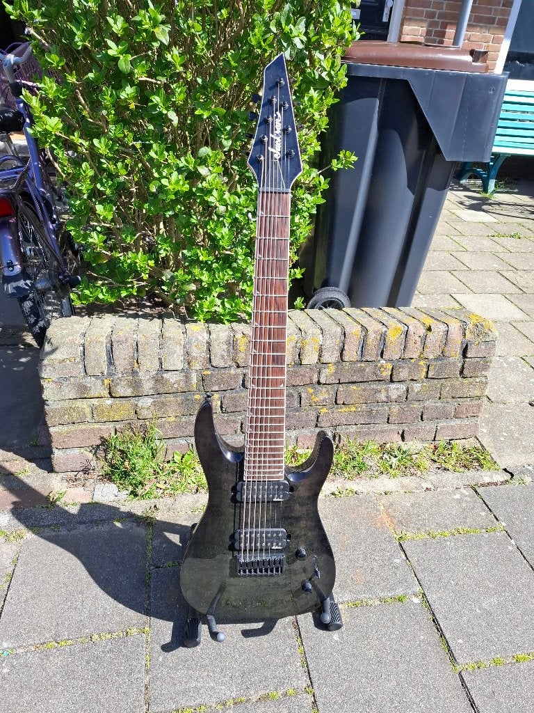 Jackson 8 snarige gitaar, Ophalen, Zo goed als nieuw, Solid body, Overige merken
