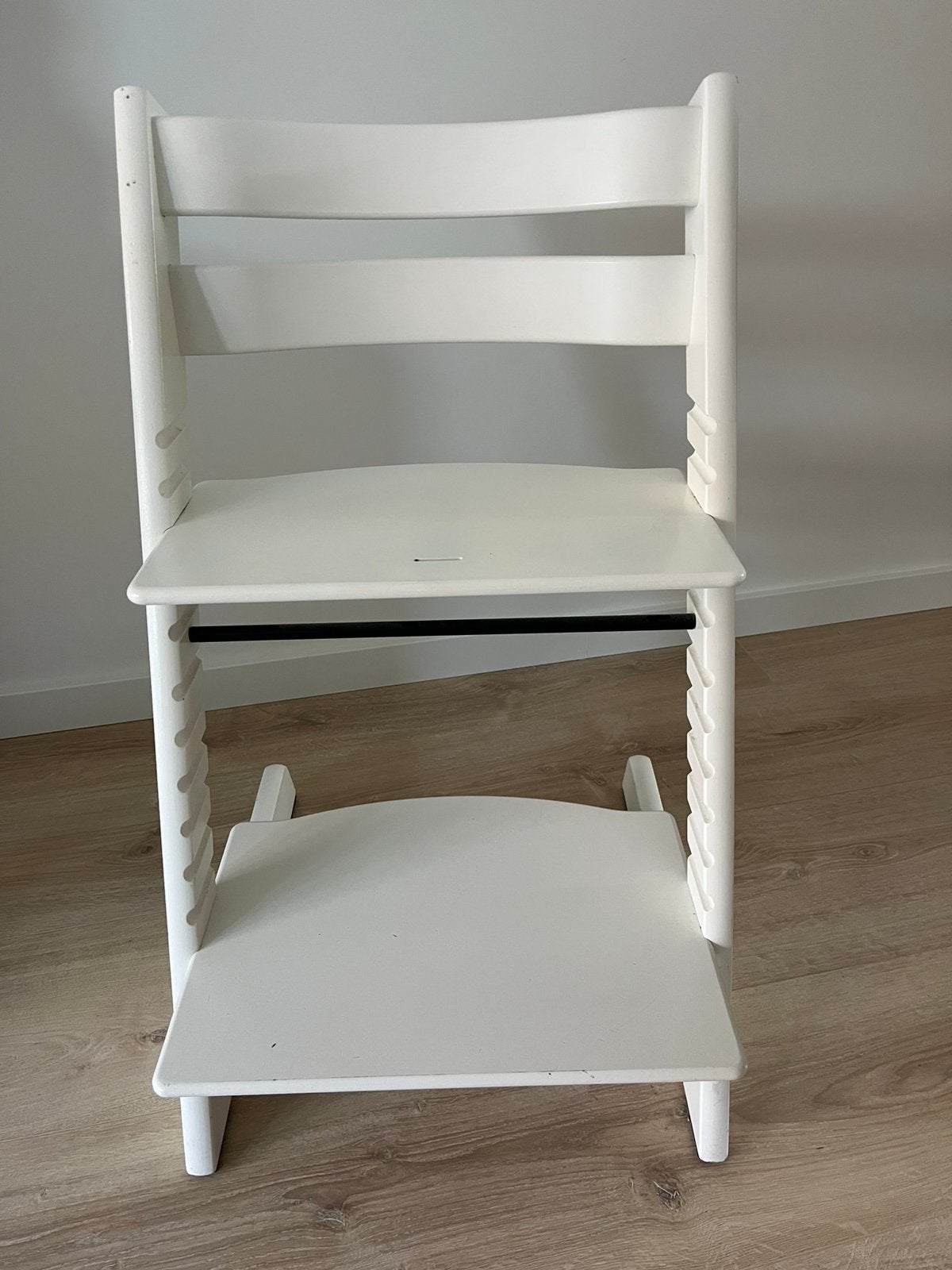 Stokke Tripp Trapp, kinderstoel, kleur wit, nieuw model, Kinderen en Baby's, Kinderstoelen, Ophalen, Gebruikt, Meegroeistoel